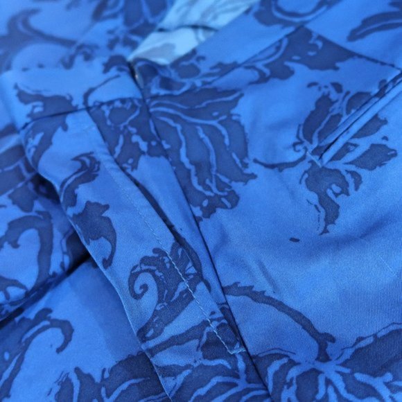 Banana Republic Floral Blue Culottes Shorts 6 - Picture 5 of 7